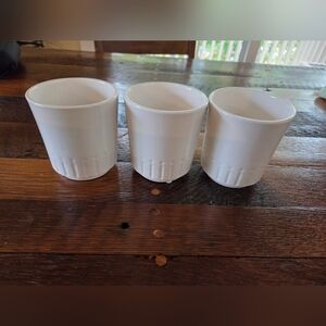 3 Mini Orchid Pots